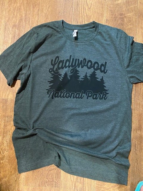 Ladywood National Forest Tee-BOM-Boutique on Main -cougar, everything, graphic tee Just for Badass Women