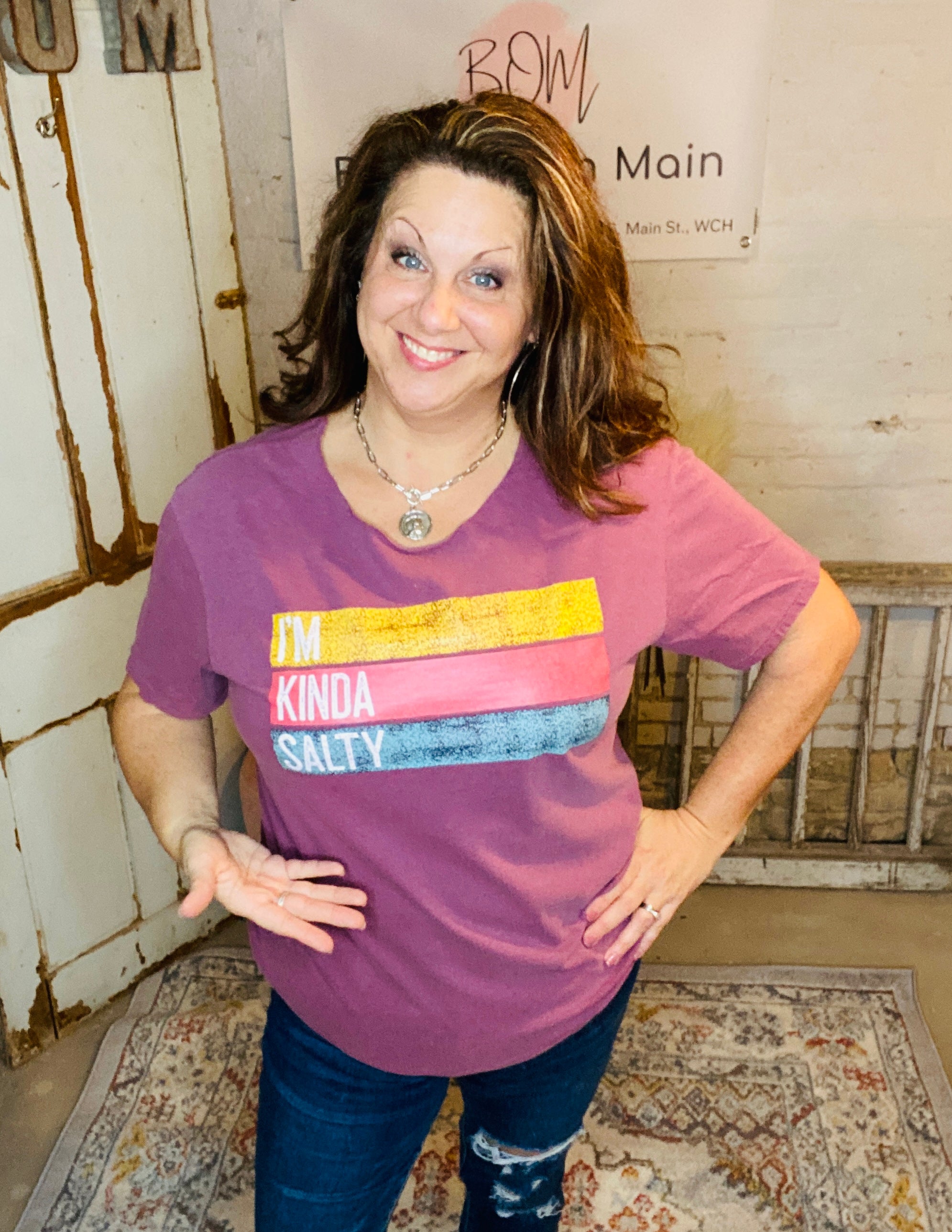 Chase Design Co.-I'm Salty Tee-BOM-Boutique on Main -everything, graphic tee, tops