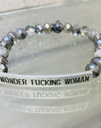 DYLAN JEWELRY-Salty Bracelet-Wonder F*cking Woman-BOM-Boutique on Main -jewelry, new arrivals, Sassy Bracelets